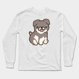 Happy Schnauzer Long Sleeve T-Shirt